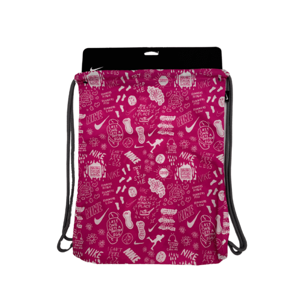 Nike Drawstring Runners Try & Stop Me Pink