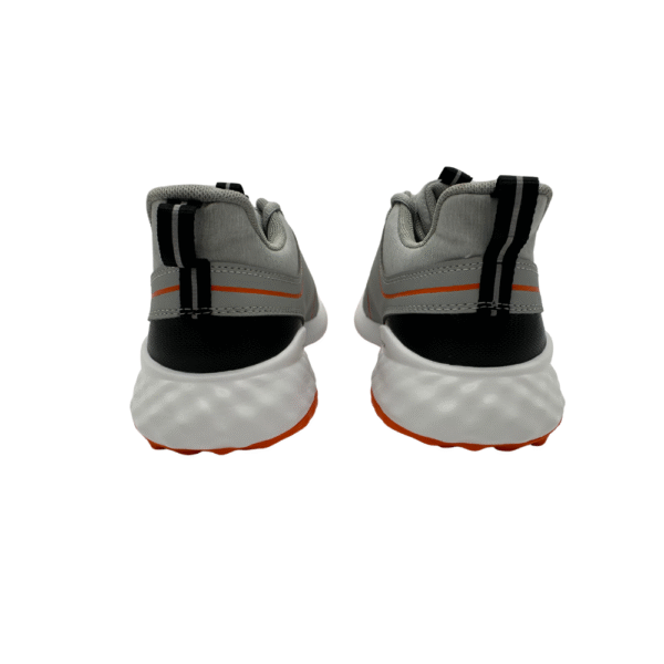 Puma Junior Grip Fusion 2.0 Golf Shoes High Rise/Vibrant Orange - Image 4